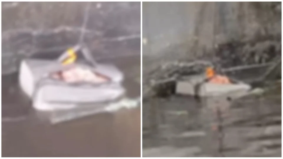 VÍDEO: corpo é encontrado dentro de mala boiando no Porto de Manaus