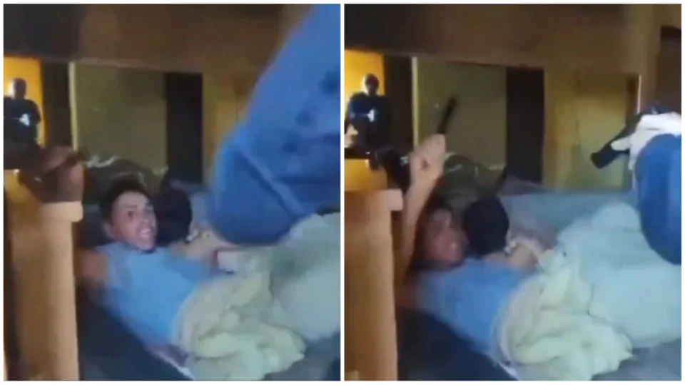 VÍDEO: homem é morto após ameaçar filho com faca, no Vale Azul-PR