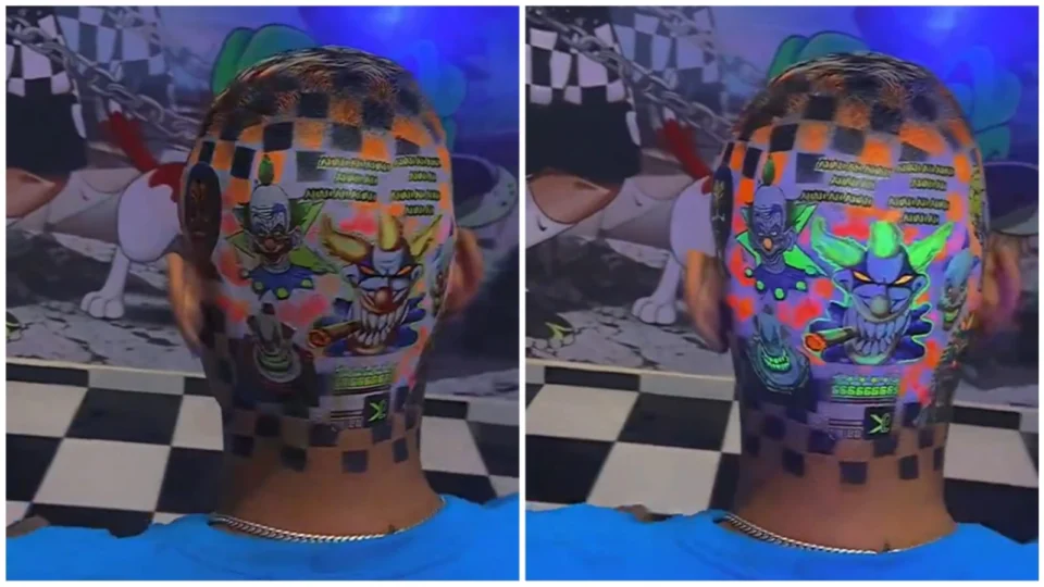 VÍDEO: Tendência de Ano Novo? Homem viraliza com penteado de LED; entenda