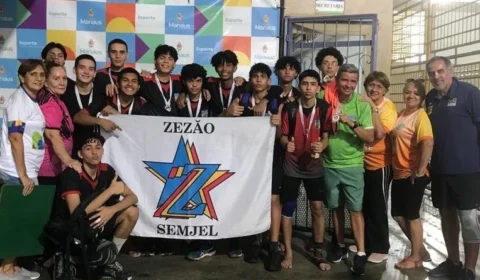 Voleibol movimenta 2º dia de Jogos dos Núcleos em Manaus