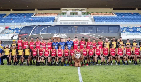 O Grêmio Atlético Sampaio encara o Brusque-SC pela Copa do Brasil