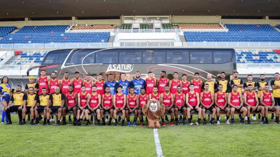 O Grêmio Atlético Sampaio encara o Brusque-SC pela Copa do Brasil