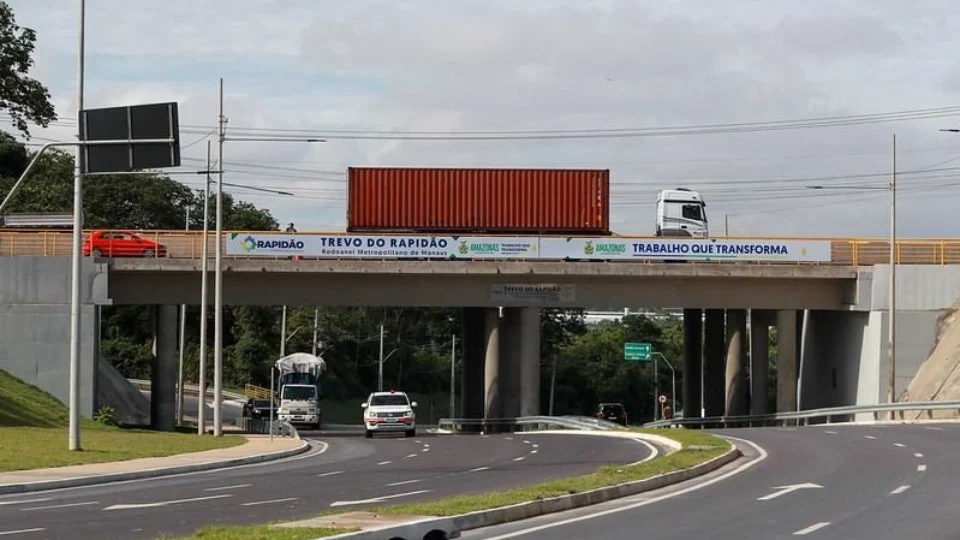 Trevo do Rapidão é inaugurado e avança a mobilidade urbana no AM