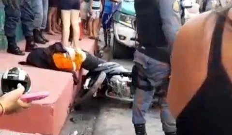 VÍDEO: suposto assaltante vestido de gari é morto a tiros em Manaus