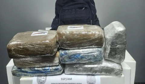 Base arpão apreende 10 kg de maconha ‘skunk’ em Barcelos-AM