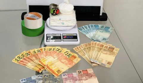 Homem é preso em flagrante por tráfico de drogas