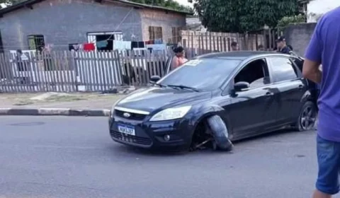 Motorista causa acidente e foge sem prestar socorro às vítimas em Boa Vista