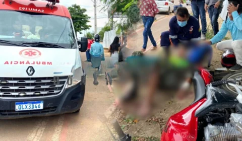 Colisão entre carro e moto deixa militar ferido no Acre