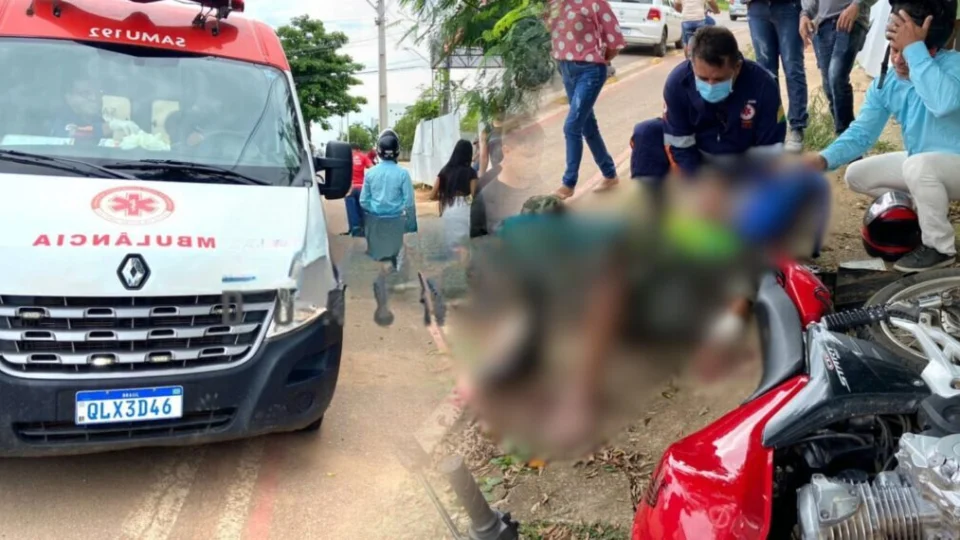 Colisão entre carro e moto deixa militar ferido no Acre