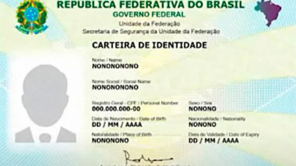 Emissão da nova carteira de identificação nacional inicia em 12 de janeiro no TO