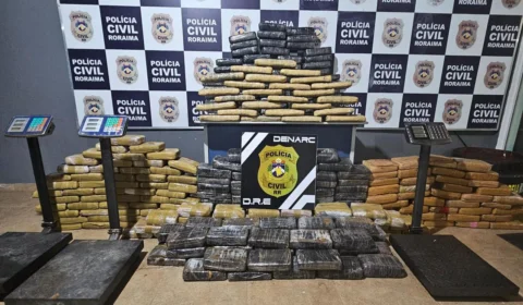 Operação Paz: 690 kg de drogas foram apreendidos em RR em três meses