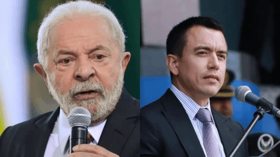 Lula conversa por telefone com presidente do Equador