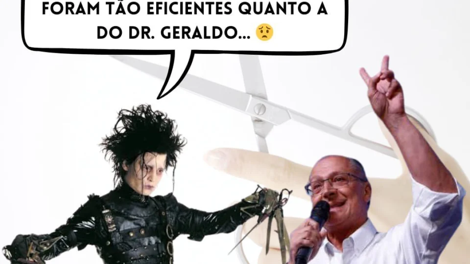 ‘O Edward Mãos de Tesoura passou pela Vice-Presidência’, diz Alckmin  