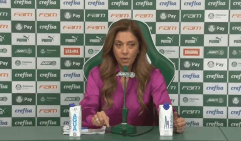 Leila do Palmeiras convoca mulheres e diz: “Homens, não sejam histéricos”