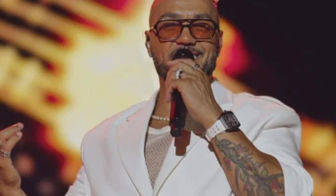 Belo usou relógio de mais de R$ 2 milhões para cantar no Réveillon no RJ