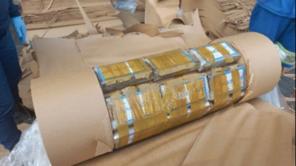 PF mira turcos que exportam cocaína em bobinas de papel para a Europa