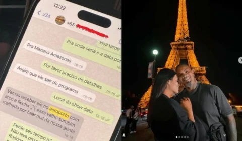 ‘Velho surubim’: manauara manda mensagem para esposa de Rodriguinho