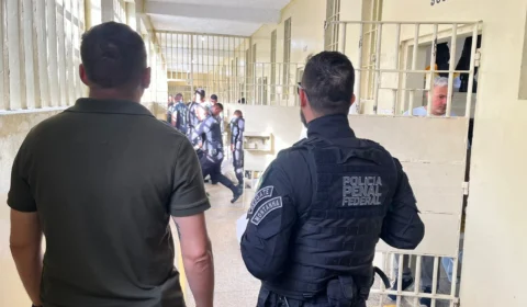 Operação Mute: celas e pavilhões do CDPM 2 são revistados no Amazonas