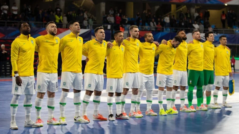 Copa América de futsal: Seleção Brasileira está no Grupo B