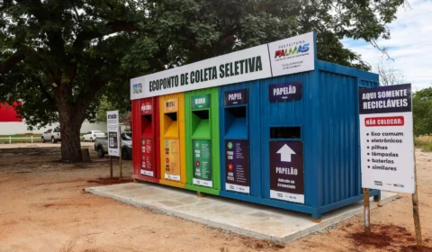 Começa reforma de ecopontos de coleta de recicláveis em Palmas