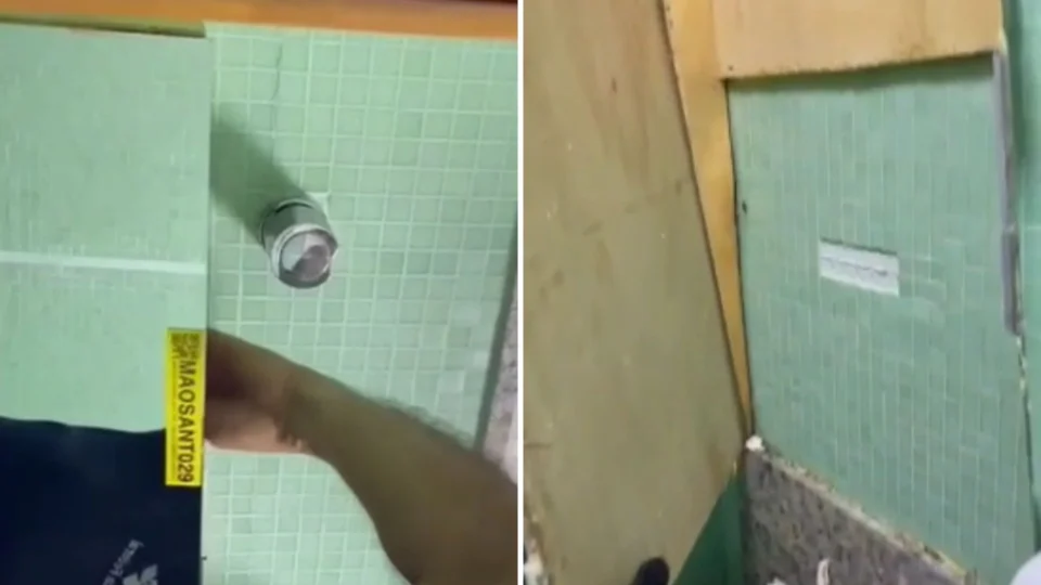 VÍDEO: droga é encontrada atrás de espelho no Aeroporto de Manaus