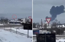 VÍDEO: avião que levava 65 prisioneiros ucranianos cai na Rússia
