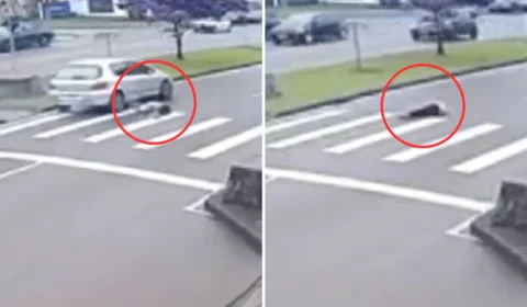 VÍDEO: idosa é atropelada, motorista foge e carros ‘passam reto’