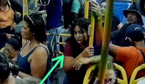 VÍDEO: homem leva tiro ao reagir a assalto dentro de ônibus em Manaus