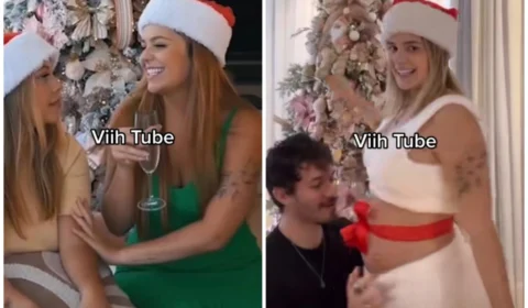 Vai passar Natal de verde? Superstição das famosas aponta futura gravidez; entenda