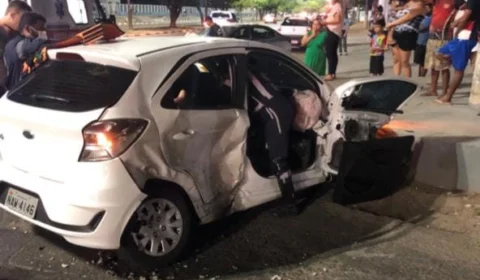 Jovem com CNH vencida bate em carro de idosa em Boa Vista-RR