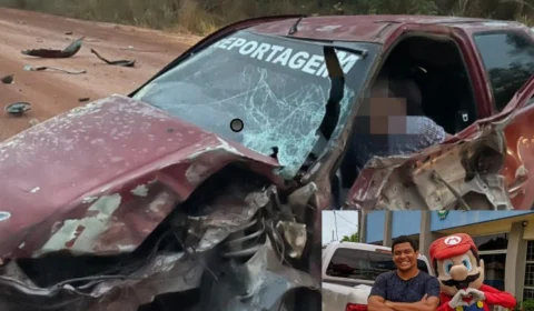 Apresentadores da Mix Tv Boa Vista sofrem grave acidente na BR-174 em RR