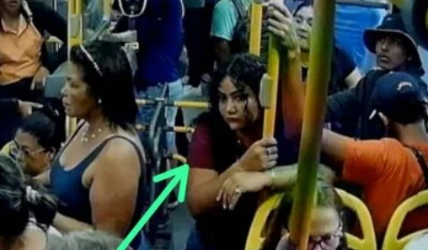 Presa jovem envolvida em roubo a ônibus em Manaus 
