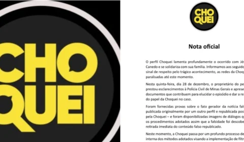 ‘Choquei’ confirma fake news e lamenta morte de Jéssica