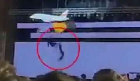 VÍDEO: empresário cai de altura de 5 metros e morre em evento corporativo