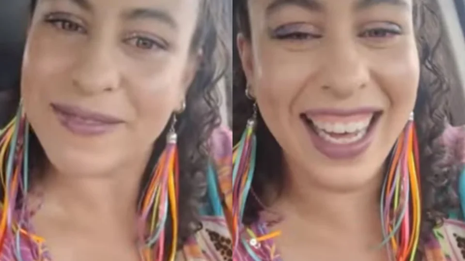 Em vídeo, mulher cai na risada após fantasiar a família inteira e errar a data do bloquinho