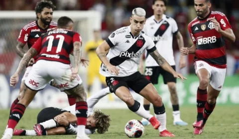 Jogo Vasco x Flamengo será transmitido ao vivo na TV Norte Amazonas-SBT, domingo (4)
