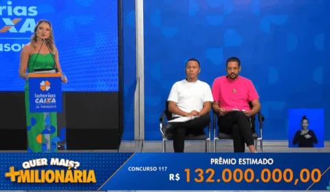 VÍDEO: confira números da +Milionária, que pode pagar R$ 132 milhões