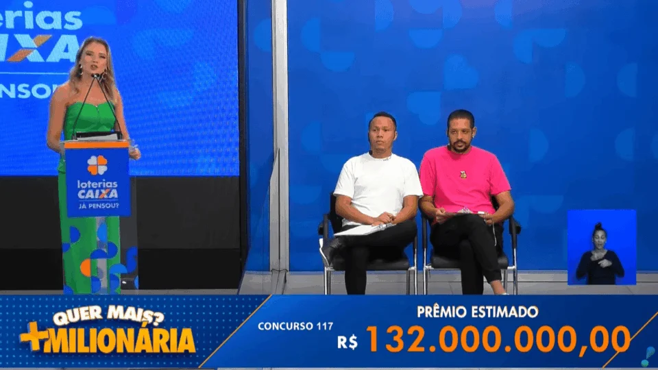 VÍDEO: confira números da +Milionária, que pode pagar R$ 132 milhões