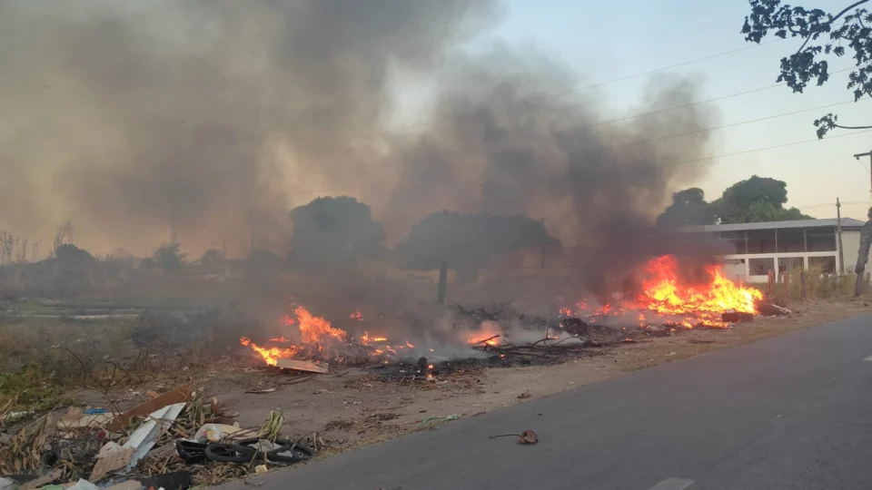 Roraima em chamas: Mais um incêndio foi registrado em Boa Vista