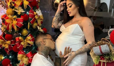 MC Mirella e Dynho Alves anunciam nascimento da 1ª filha do casal