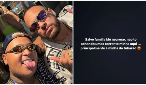 Navio do Neymar: famoso reclama de ‘sumiço’ de joias durante viagem