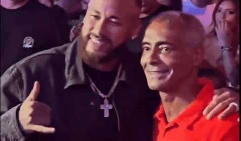 Afastado do Al-Hilal, Neymar comemora aniversário de Romário