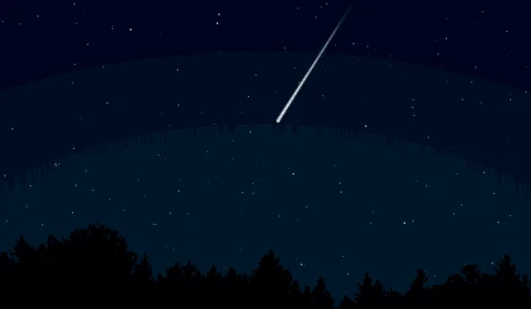 Chuva de meteoros Úrsidas poderá ser vista na região norte do Brasil