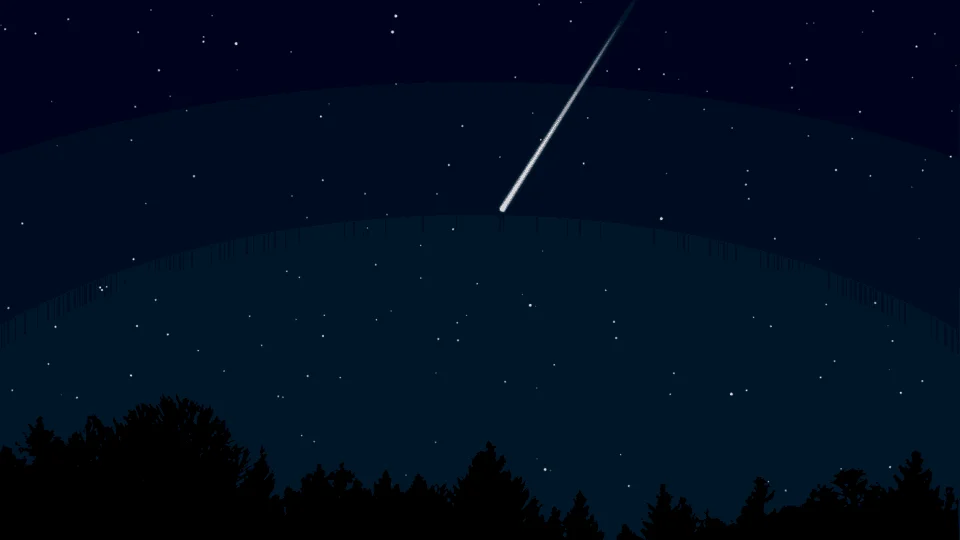 Chuva de meteoros Úrsidas poderá ser vista na região norte do Brasil