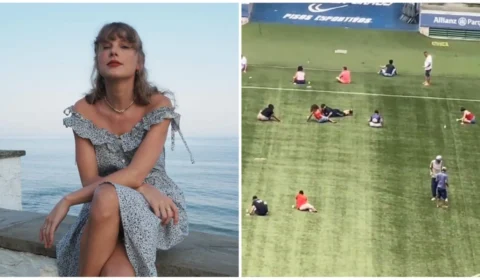 Taylor Swift: pessoas são contratadas para caçar miçangas no Allianz Parque