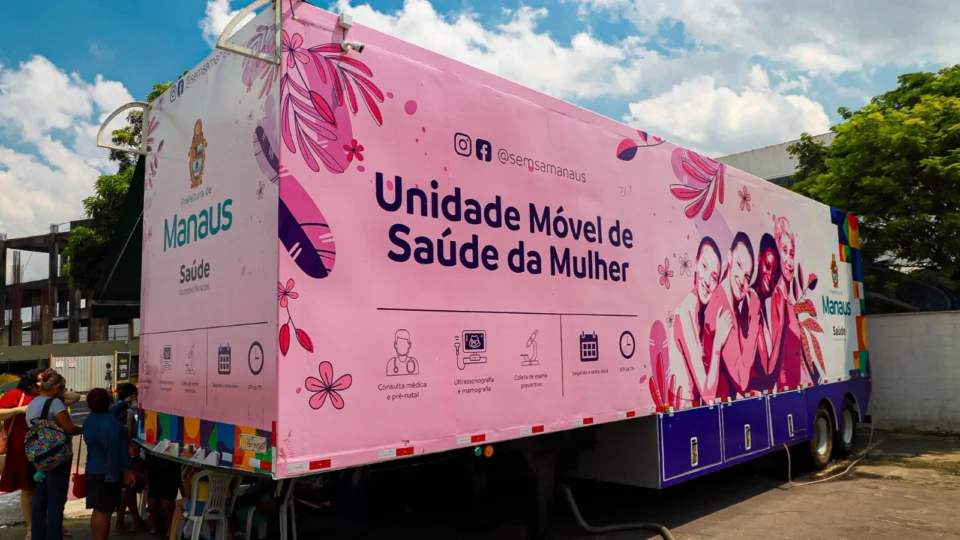 UBS móvel atende mulheres no Lago Azul e São José, em Manaus