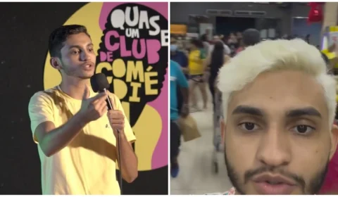 VÍDEO: comediante registra confusão entre amantes em supermercado de Manaus
