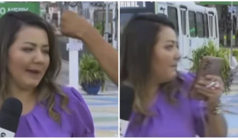 VÍDEO: Jornalista é agredida por homem, no Centro de Manaus