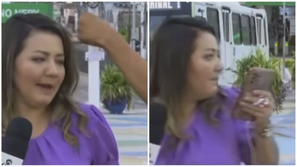 VÍDEO: Jornalista é agredida por homem, no Centro de Manaus