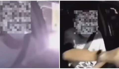 VÍDEO: motorista foge de assalto e ‘derruba’ suspeitos em SP